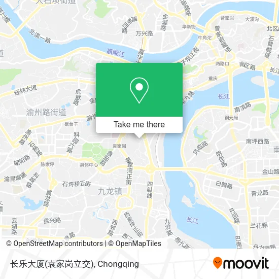 长乐大厦(袁家岗立交) map