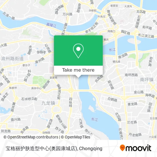 宝格丽护肤造型中心(奥园康城店) map