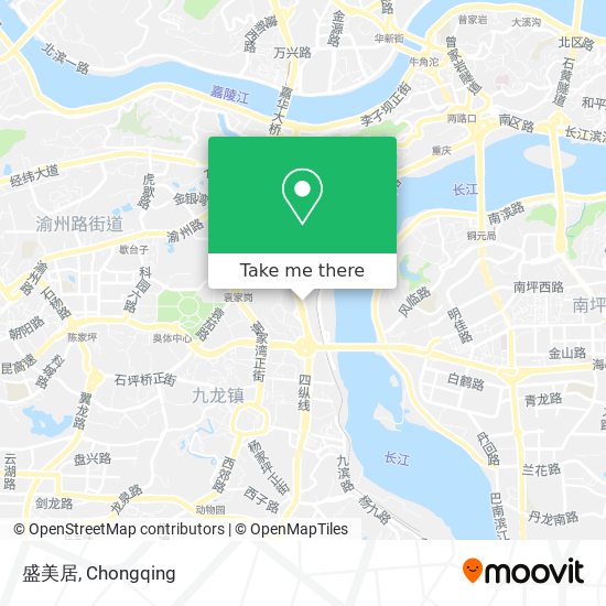 盛美居 map