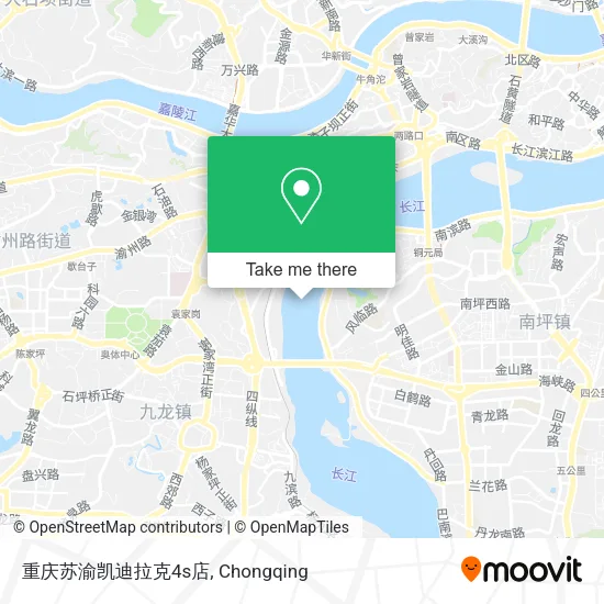 重庆苏渝凯迪拉克4s店 map