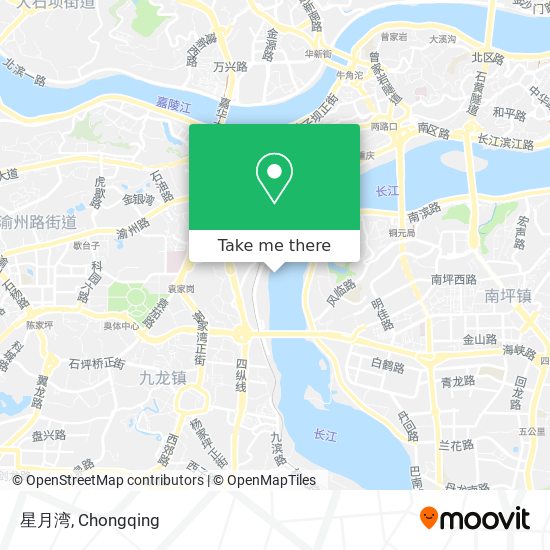 星月湾 map