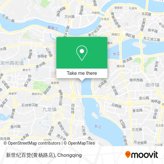 新世纪百货(黄杨路店) map