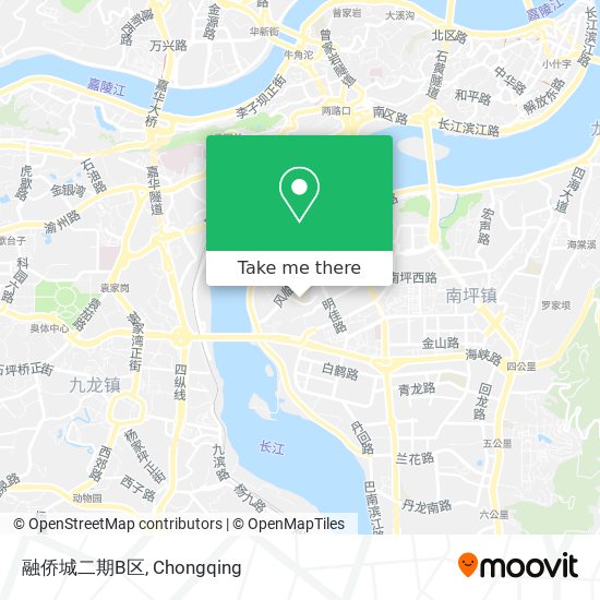 融侨城二期B区 map