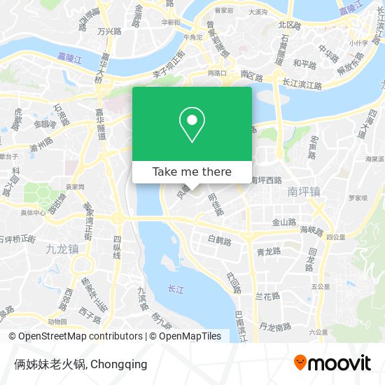俩姊妹老火锅 map
