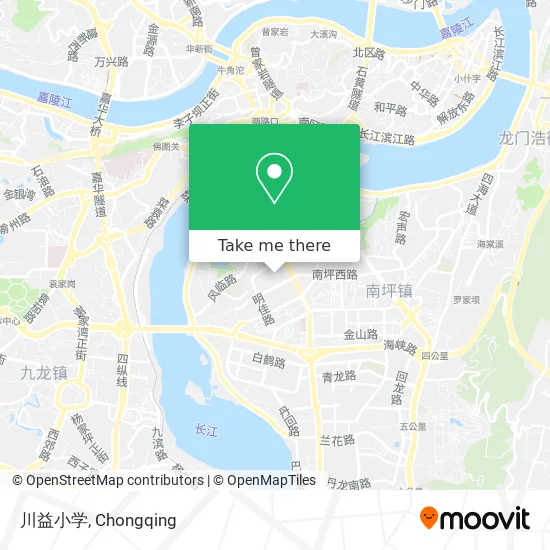 川益小学 map