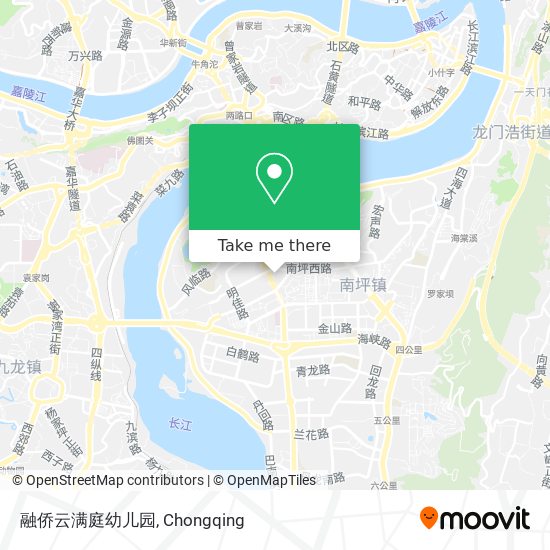 融侨云满庭幼儿园 map