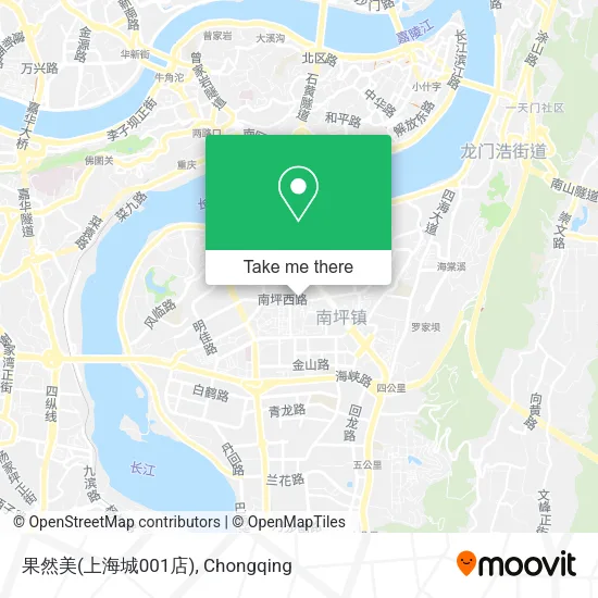 果然美(上海城001店) map