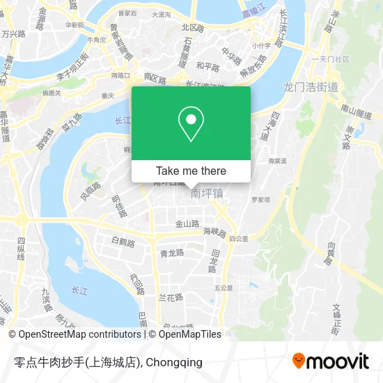 零点牛肉抄手(上海城店) map