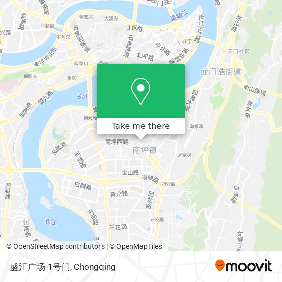 盛汇广场-1号门 map