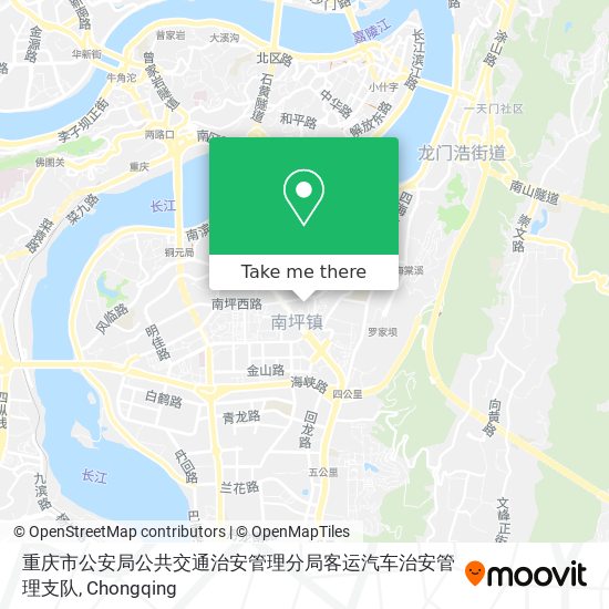 重庆市公安局公共交通治安管理分局客运汽车治安管理支队 map