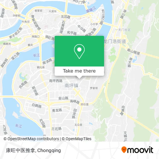 康旺中医推拿 map