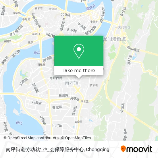 南坪街道劳动就业社会保障服务中心 map