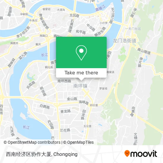 西南经济区协作大厦 map