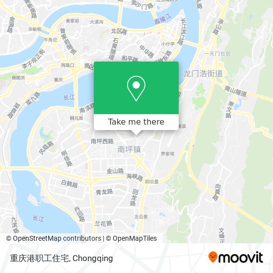 重庆港职工住宅 map