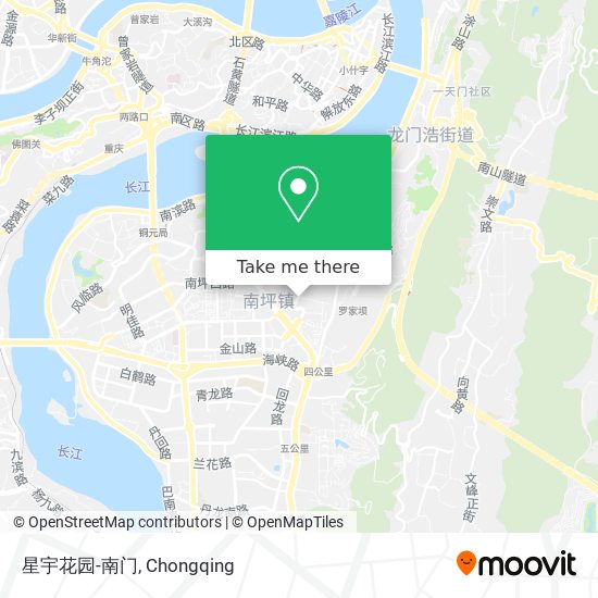 星宇花园-南门 map