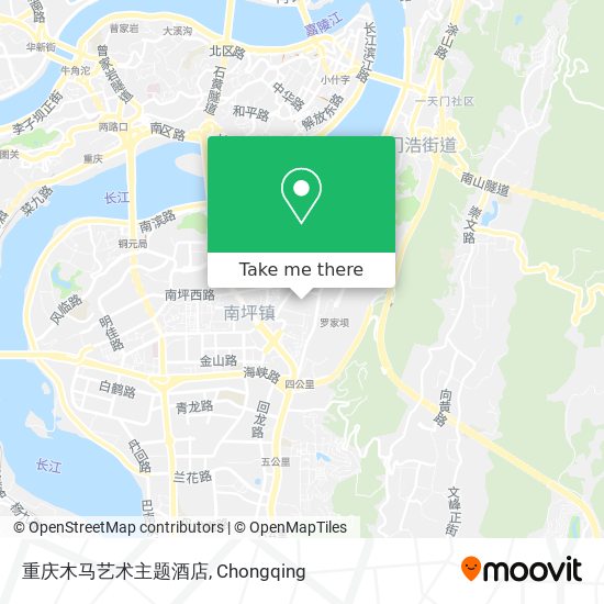 重庆木马艺术主题酒店 map