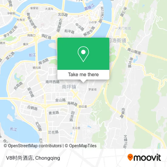 V8时尚酒店 map