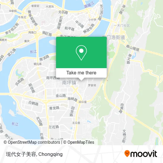 现代女子美容 map