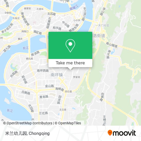 米兰幼儿园 map