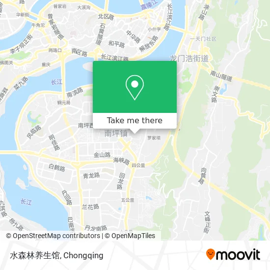 水森林养生馆 map