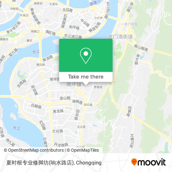 夏时根专业修脚坊(响水路店) map