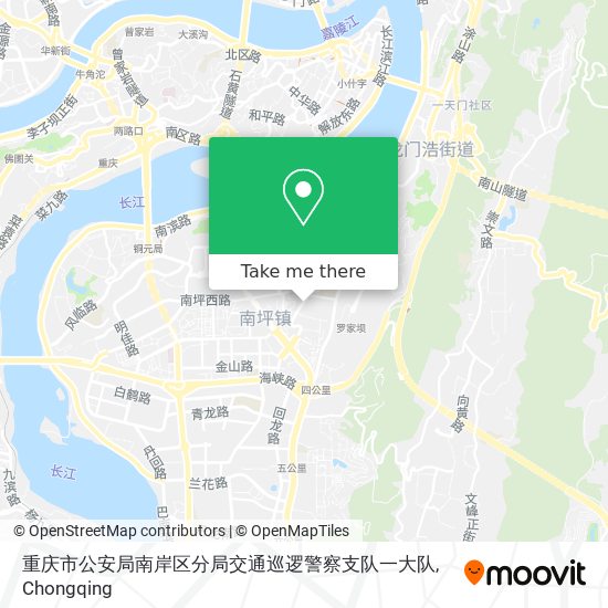 重庆市公安局南岸区分局交通巡逻警察支队一大队 map