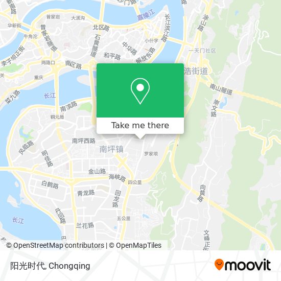 阳光时代 map
