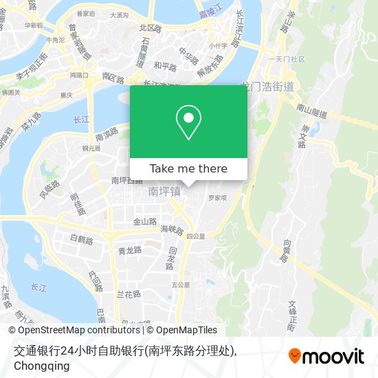 交通银行24小时自助银行(南坪东路分理处) map