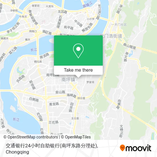 交通银行24小时自助银行(南坪东路分理处) map