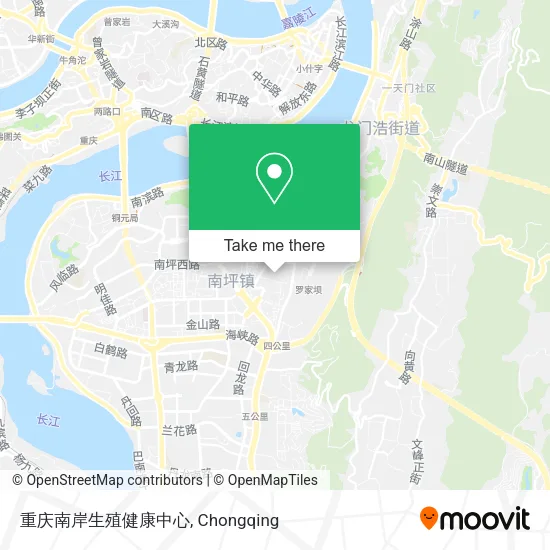重庆南岸生殖健康中心 map