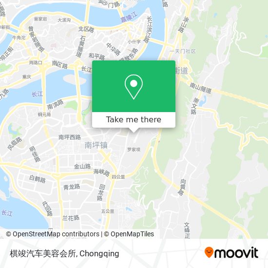 棋竣汽车美容会所 map