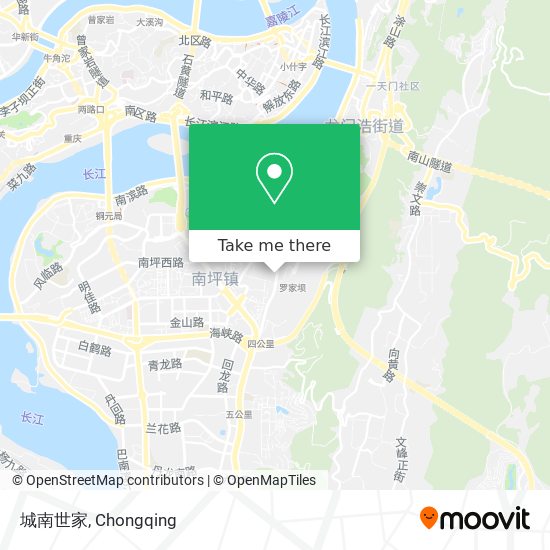 城南世家 map