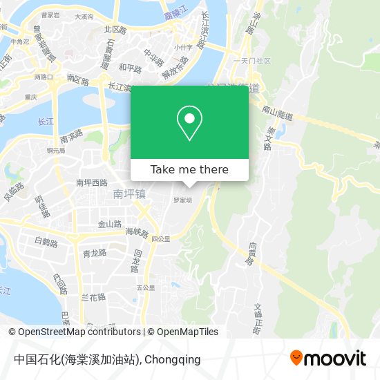 中国石化(海棠溪加油站) map