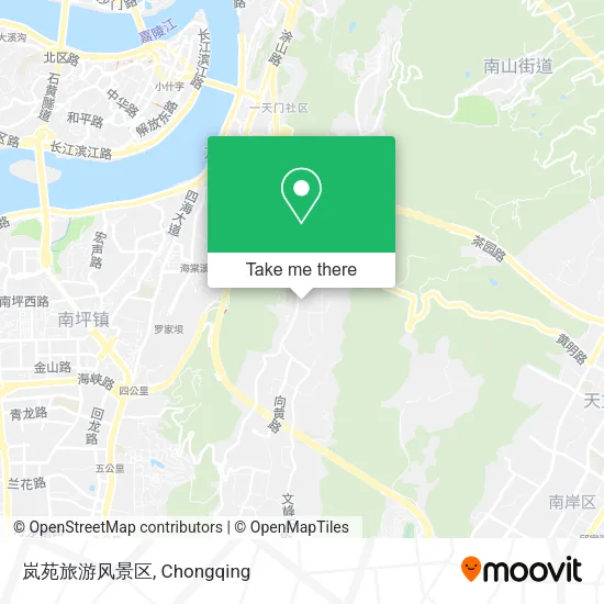 岚苑旅游风景区 map