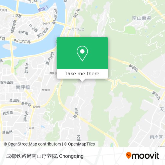 成都铁路局南山疗养院 map
