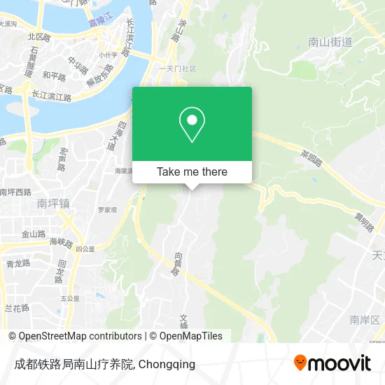 成都铁路局南山疗养院 map