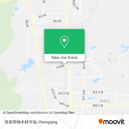 曾家西物木材市场 map