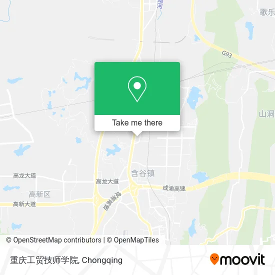 重庆工贸技师学院 map