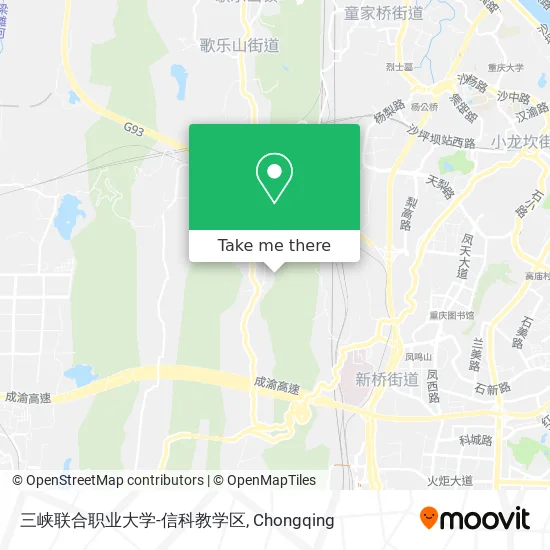 三峡联合职业大学-信科教学区 map