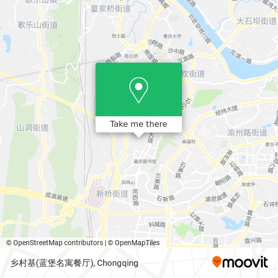 乡村基(蓝堡名寓餐厅) map