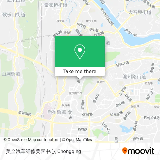 美全汽车维修美容中心 map
