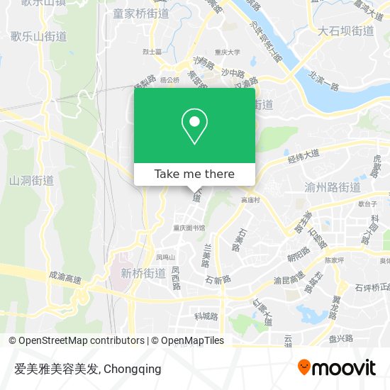 爱美雅美容美发 map