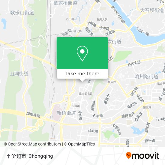 平价超市 map