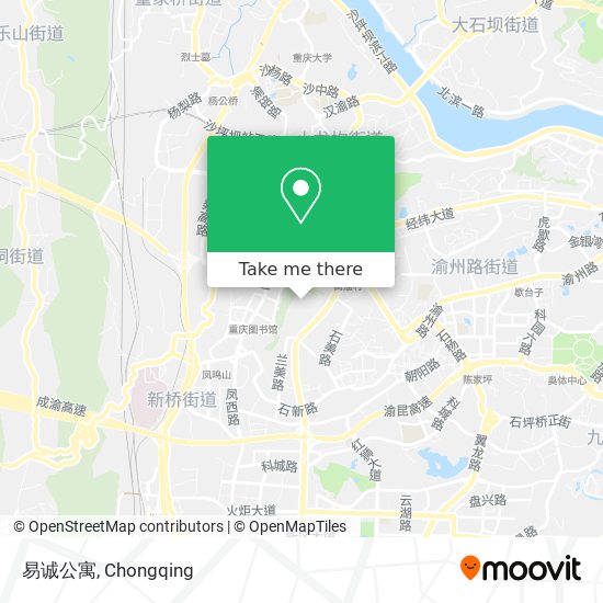 易诚公寓 map