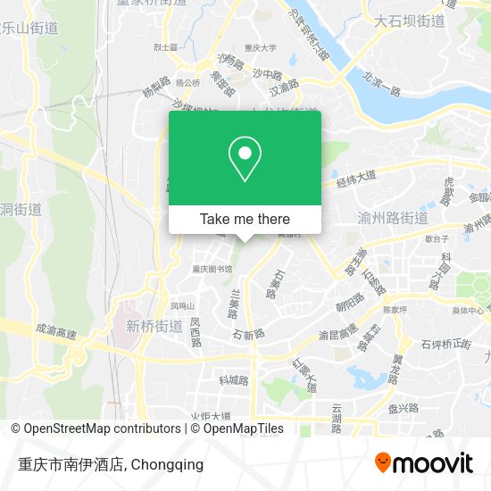 重庆市南伊酒店 map