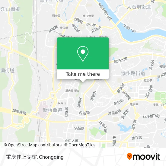 重庆佳上宾馆 map