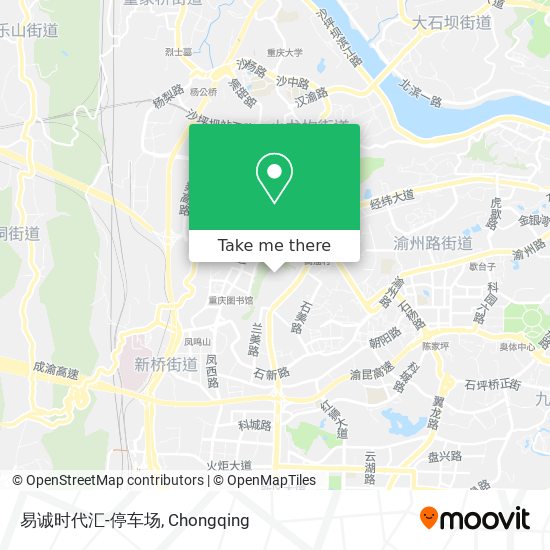 易诚时代汇-停车场 map
