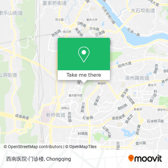 西南医院-门诊楼 map