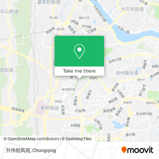 升伟朝凤苑 map