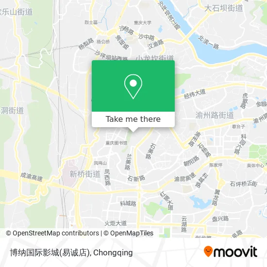 博纳国际影城(易诚店) map